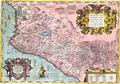 1579 Map of New Spain by Abraham Ortelius